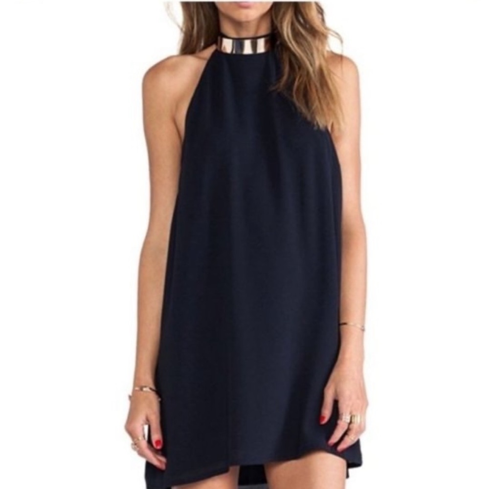 Keepsake the label black halter dress